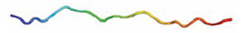 schematic representation of linear (unfolded) chromosome with colors
showing the
parts residing in different chromosome compartments